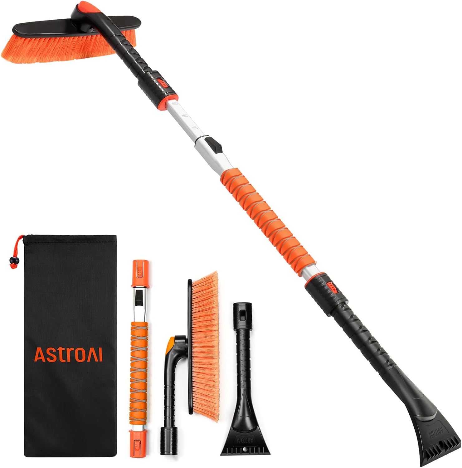 Extendable Windshield Snow Brush